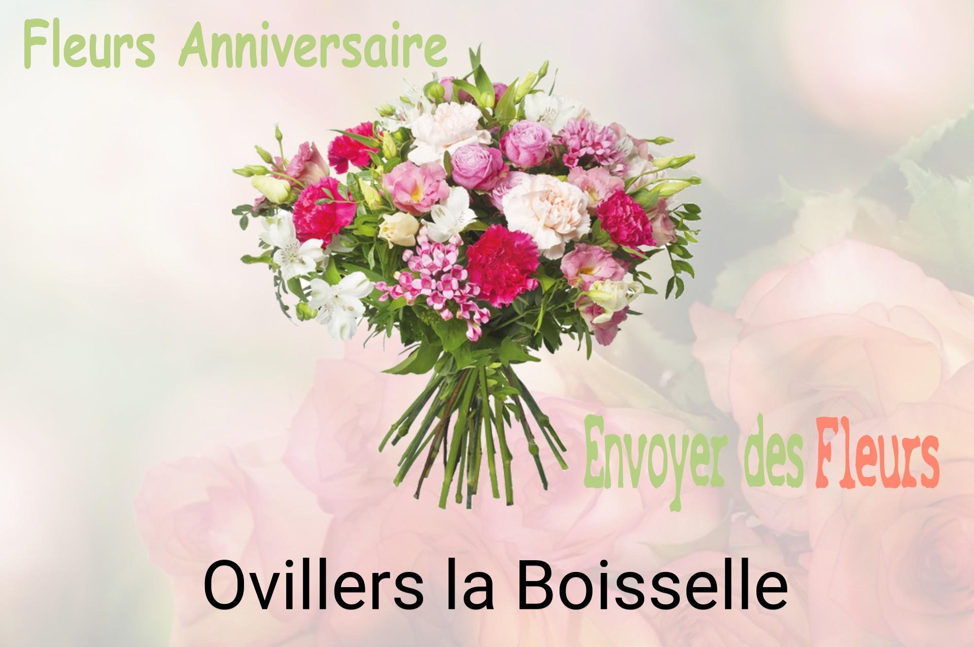 Bouquet de fleurs d’anniversaire livré à Ovillers-la-Boisselle