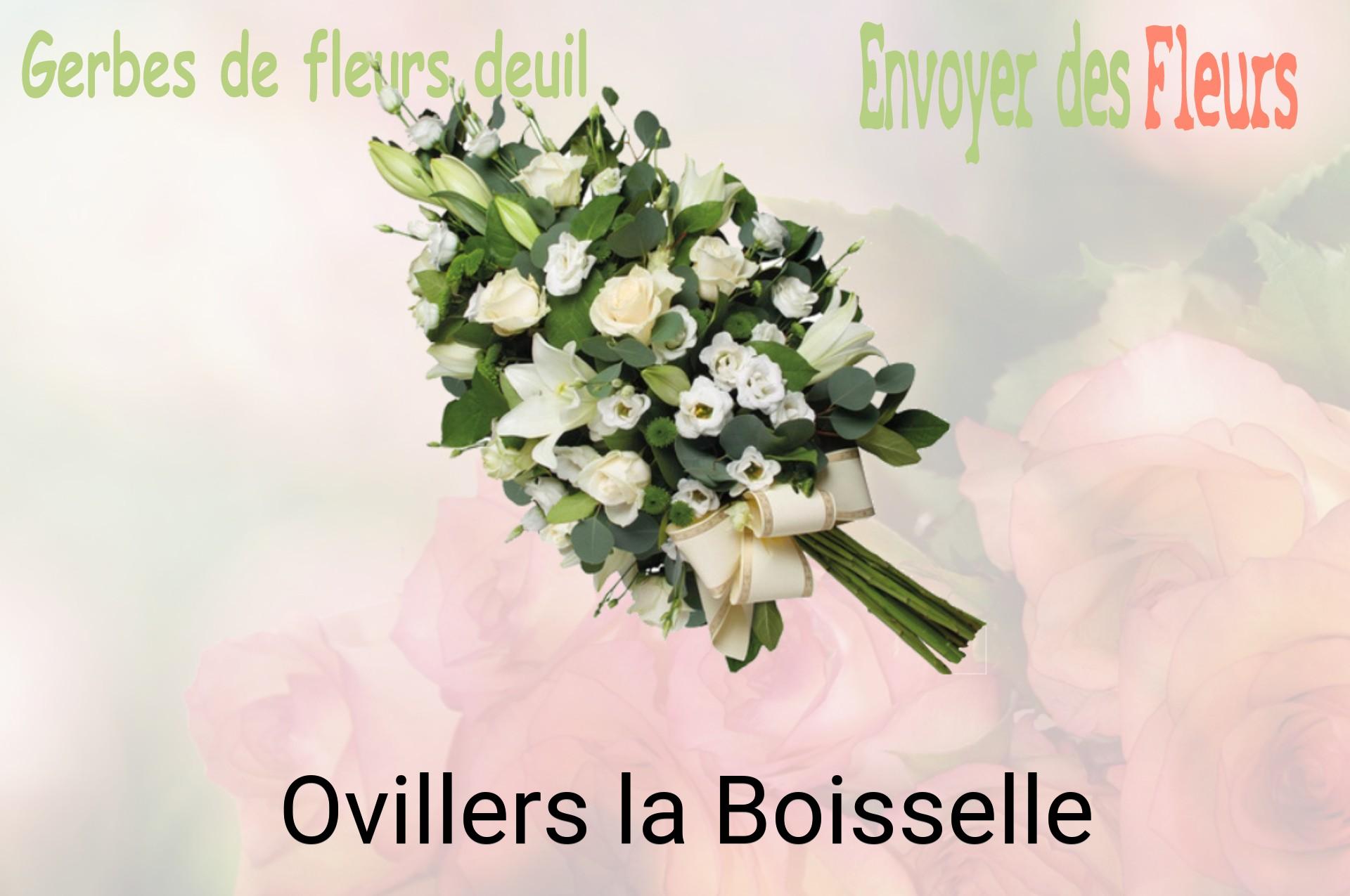 Gerbe de fleurs de deuil livrée à Ovillers-la-Boisselle